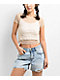 Zine Toulouse Natural Lace Top - Thumbnail image 1 of 4