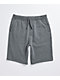 Zine Youth Silas Grey Fleece Sweat Shorts - Thumbnail image 1 of 2