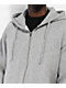 Zine Zippin Grey Zip Hoodie - Thumbnail image 3 of 4