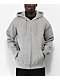 Zine Zippin Grey Zip Hoodie - Thumbnail image 1 of 4