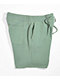 Zine Zone Light Green Sweat Shorts - Thumbnail image 4 of 4