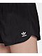 adidas 3-Stripes Black Track Shorts
