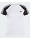 adidas Adicolor Black & White Raglan T-Shirt - Thumbnail image 6 of 6