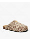adidas Adimule Brown & White Cow Print Mule Sandals - Thumbnail image 1 of 5