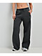 adidas Adisignature NY Block Utility Black Wide Leg Sweatpants - Thumbnail image 5 of 5