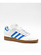 adidas Busenitz Cloud White, Blue Bird & Gum Skate Shoes - Thumbnail image 1 of 5