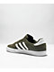 adidas Busenitz Vulc II Olive & White Shoes - Thumbnail image 2 of 4