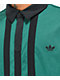 adidas Collegiate Solid Green & Black Rugby Shirt  - Thumbnail image 3 of 3