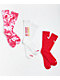 adidas Color Wash 2.0 Red 3 Pack Crew Socks