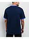 adidas Contrast Navy Ringer T-Shirt - Thumbnail image 2 of 4