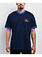 adidas Contrast Navy Ringer T-Shirt - Thumbnail image 1 of 4