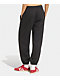 adidas Essentials Black Jogger Sweatpants - Thumbnail image 2 of 6