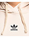 adidas Essentials Oversized Crème Hoodie - Thumbnail image 3 of 4