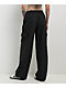adidas Essentials Woven Black Cargo Pants - Thumbnail image 2 of 4