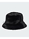 adidas Faux-Fur Black Bucket Hat - Thumbnail image 2 of 4