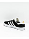 adidas Gazelle ADV Black & White Skate Shoes - Thumbnail image 2 of 4