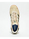 adidas Gazelle ADV Ecru Tint, Focus Olive & Gum Skate Shoes - Thumbnail image 4 of 7