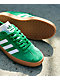 adidas Gazelle ADV Green, White & Gum Skate Shoes - Thumbnail image 7 of 12