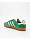 adidas Gazelle ADV Green, White & Gum Skate Shoes - Thumbnail image 2 of 12