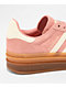 adidas Gazelle Bold Pink, White & Gum Platform Shoes - Thumbnail image 6 of 7