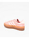 adidas Gazelle Bold Pink, White & Gum Platform Shoes - Thumbnail image 2 of 7