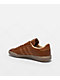 adidas Glenburn ADV Brown, Leather & Gum Skate Shoes - Thumbnail image 2 of 4