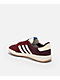 adidas Glenburn ADV Maroon & White Skate Shoes - Thumbnail image 2 of 2