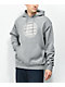 adidas Globe Graphic Heather Grey Hoodie - Thumbnail image 1 of 4