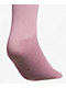 adidas Icons 3 Pack Pink, White & Black Quarter Socks - Thumbnail image 3 of 4