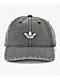 adidas Italian Dye Black Wash Strapback Hat - Thumbnail image 3 of 3