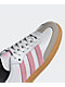 adidas Kids Samba OG White, Pink & Gum Shoes - Thumbnail image 8 of 9