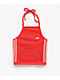 adidas Knitted Crochet Semi Lucid Red Halter Top - Thumbnail image 5 of 5