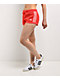 adidas Knitted Crochet Semi Lucid Red Lounge Shorts - Thumbnail image 5 of 5