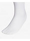 adidas Lace Ruffle 3 Pack White Crew Socks - Thumbnail image 4 of 5