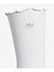 adidas Lace Ruffle 3 Pack White Crew Socks - Thumbnail image 5 of 5