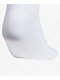 adidas Metallic Ruffle 3 Pack White Ankle Socks - Thumbnail image 3 of 5