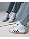 adidas Metallic Ruffle 3 Pack White Ankle Socks - Thumbnail image 6 of 6