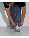 adidas Nora Light Blue, Cloud White & Gum Skate Shoes - Thumbnail image 3 of 5