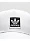 adidas Original Dart Trefoil Patch White Snapback Hat - Thumbnail image 3 of 4