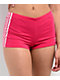 adidas Originals 3 Stripe Pink Lounge Shorts - Thumbnail image 3 of 4