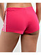 adidas Originals 3 Stripe Pink Lounge Shorts - Thumbnail image 4 of 4