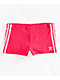 adidas Originals 3 Stripe Pink Lounge Shorts - Thumbnail image 1 of 4