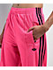 adidas Originals Adicolor Classics Firebird Pink Loose Fit Track Pants - Thumbnail image 5 of 8