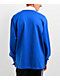 adidas Originals Adicolor Polo Blue Long Sleeve Rugby Shirt - Thumbnail image 2 of 3
