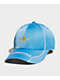 adidas Originals Argentina Blue Satin Strapback Hat - Thumbnail image 1 of 2