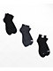 adidas Originals Black, White & Grey 3 Pack Quarter Socks