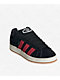 adidas Originals Campus 00s Black & Red Skate Shoes - Thumbnail image 1 of 5