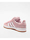 adidas Originals Campus 00s Clear Pink & White Skate Shoes - Thumbnail image 2 of 5