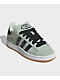 adidas Originals Campus 00s Linen Green, Core Black & Cloud White Skate Shoes - Thumbnail image 1 of 4