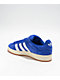 adidas Originals Campus 00s Semi Lucid Blue & Cloud White Skate Shoes - Thumbnail image 2 of 5